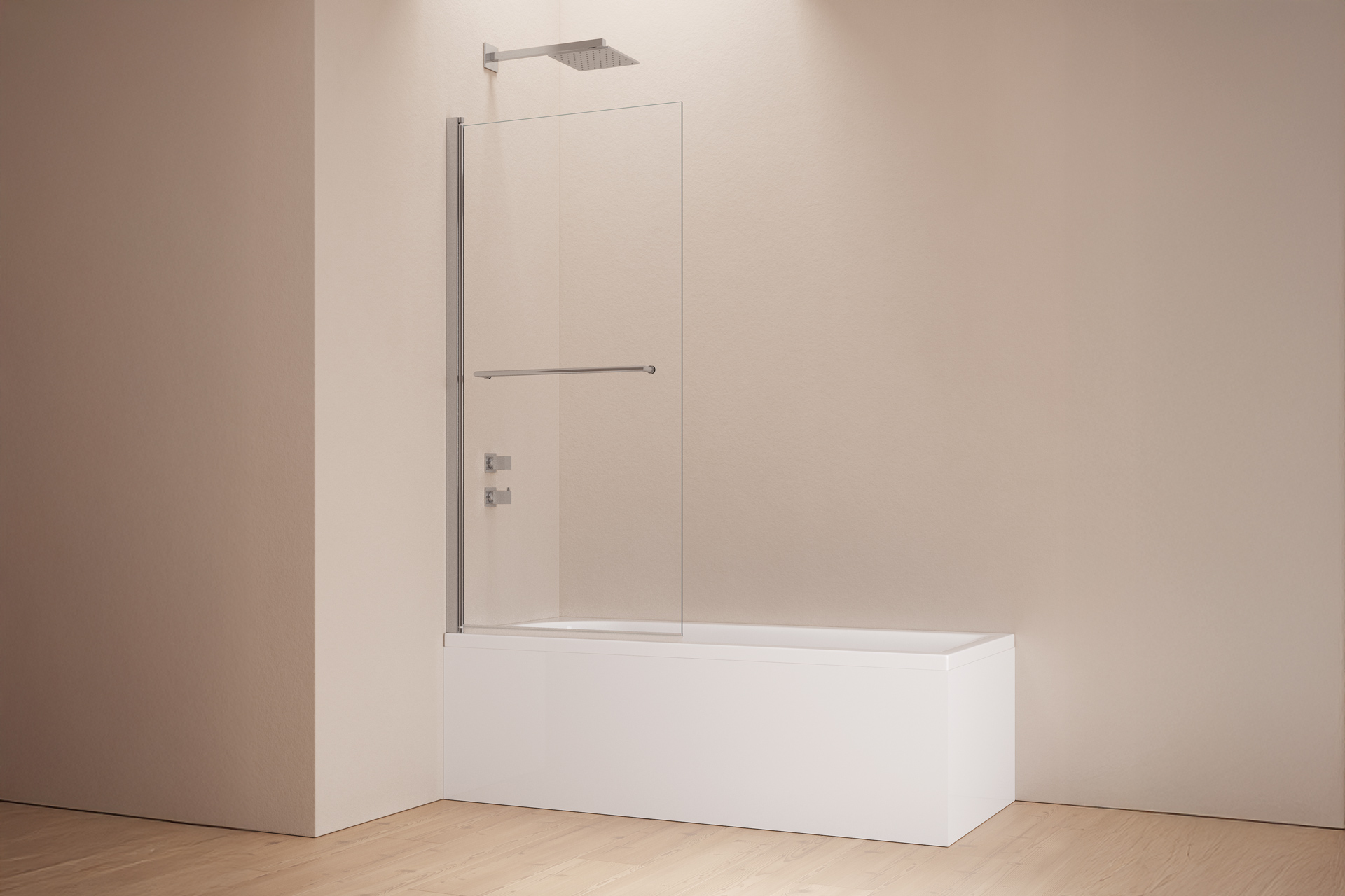 Parete battente con portasalvietta 